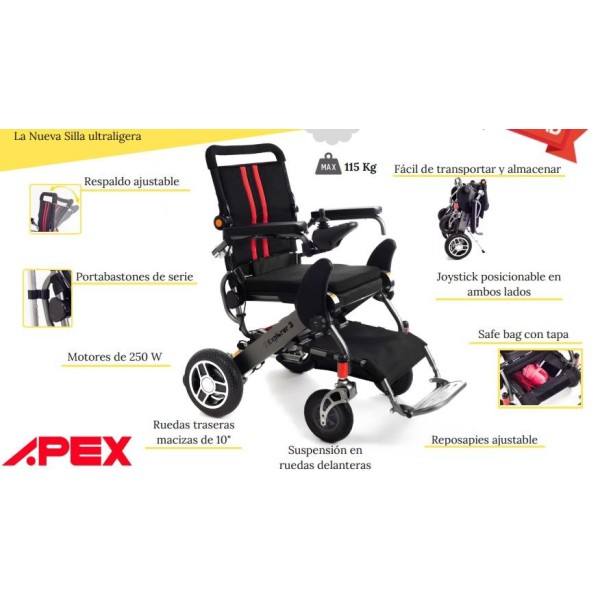Silla Eléctrica Plegable I-EXPLORER 3
