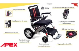 SILLA RUEDAS ELÉCTRICA I-Explorer 3 plus