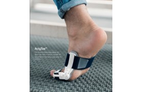 Juanete (Hallux valgus) Férula articulada ActyToe. 