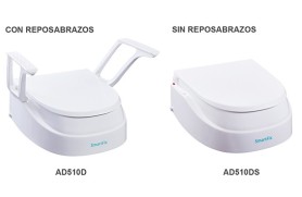 Elevador WC CON Brazos abatibles