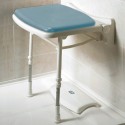 Asiento ducha abatible compacto y acolchado Mini